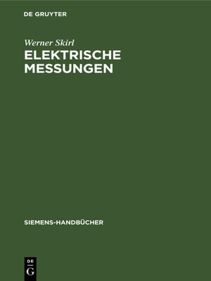 cover image of Elektrische Messungen